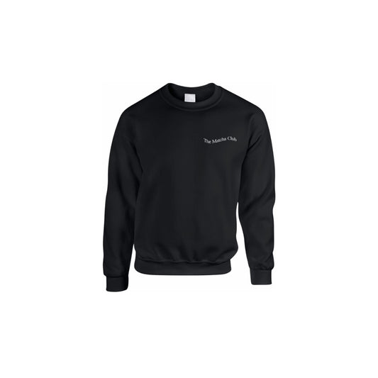 Black Sweater the matcha club